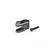 A grey aluminium 25T servo horn for Traxxas RC vehicles, shown with its mounting screw on a white background.