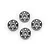 Traxxas Aluminium Pro Scale Wheel Washers 4Pcs - Grey 10257-GRAY