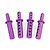 HSP Purple Aluminium Body Posts 4Pcs 108037A