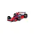 A 1/32 scale Scalextric model of the 1978 Brabham BT46 Formula 1 car driven by Niki Lauda, featuring red and blue Parmalat livery on a white background.