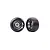 Traxxas 2.2/3.0" Mickey Thompson Drag Rear Tyres on Chrome Black Weld Rims - Glued Wheels 2Pcs 9476X