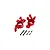 Traxxas Red Aluminium Steering Blocks 2Pcs 7836-RED