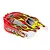 HSP 1/10 Cheetah Buggy Painted Red Body Shell 10072