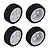 Team Associated 1/14 Hoonitruck Complete Wheels - Glued 4Pcs 21591
