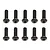 Team Associated 2.5x8mm Fine Thread Button Head Screws 10Pcs 31521