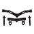 Team Associated Front Body Mounts Set 71035