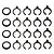 Team Associated Shock Spring Clips & Retainers Set 71054