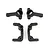 Team Associated Steering & Hub Carrier (C-Hub) Set 91417