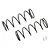 Team Associated White 54mm (4.10 lb/in) Shock Springs 2Pcs 91636