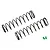 Team Associated Green 72mm (2.20 lb/in) Shock Springs 2Pcs 91639