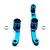 Factory Team Blue Aluminium Steering Bell Crank/Drag Link Set 91392