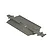 ARRMA Gunmetal Aluminium Main Chassis ARA320659