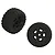 ARRMA 1/7 dBoots Ragnarok Tyres on Black Rims - Glued Wheels 2Pcs ARA550109