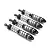 TLR Silver Aluminium Complete Shock Set 4Pcs TLR313003