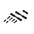 ARRMA Red Aluminium Steering Turnbuckles Set ARA340208