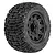Pro-Line 2.8" Bonesaw MT Tyres on Black Raid Rims - Glued Wheels 2Pcs PRO1023910