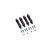 ARRMA Red Aluminium 58mm Adjustable Shocks 4Pcs ARA330824
