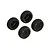ARRMA 1.9" dBoots 2-HO Tyres on Black Rims 4Pcs - Glued Wheels ARA550114