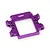 HSP Purple Aluminium Rear Bulkhead 102061A
