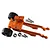 GPM Orange Aluminium Wheelie Bar w/ Wing Mount MAO040R-OR