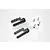 GPM Aluminium 25T Servo Horns 2Pcs - Black ER024-BK