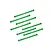 GPM Green Aluminium Upper & Lower Link Bar Set 8Pcs LMTM1449FR-G
