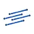 GPM Blue Aluminium Upper Link Bar Set 4Pcs LMTM049FR-B