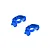 GPM Blue Aluminium Hub Carriers (C-Hubs) 2Pcs LMTM019-B