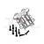 GPM Silver Aluminium Front Differential Cover MGG012-S