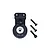 GPM Aluminium 25T Servo Horn with Built in Servo Saver - Black MGO025T-BK