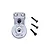 GPM Silver Aluminium 23T Servo Horn w/ Built in Servo Saver MGO023T-S