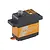 Savox SH-0264MG Plus micro digital servo with an orange aluminium middle case and black plastic top and bottom sections.