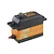Savox SV-1272SG Plus high voltage coreless metal geared servo with an orange aluminium middle case and black plastic top and bottom sections.