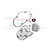 GPM Silver Aluminium Transmission Housing Set 4Pcs MX038-S