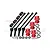 GPM 110mm Medium Carbon Steel Front & Rear CVD Shaft 4Pcs w/ Red Aluminium Wheel Lock & Hex Claw Set TXMW110FRSN-R