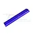 A blue anodized aluminium chassis skid plate for an RC car, featuring GPM branding and 7075 alloy marking.