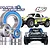 Plaig RC bearing kit for Losi 1/6 Super Baja Rey 2.0 V2, featuring various metal ball bearings with blue rubber seals and images of the RC truck.