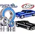 Plaig RC bearing kit for Losi 1/16 No Prep Drag Car, featuring various metal ball bearings with blue seals alongside images of blue and black drag cars.