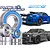 Plaig RC bearing kit for Maverick Quantum R and RX Flux V2, featuring multiple metal ball bearings with blue rubber seals alongside images of the RC cars.