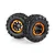 HSP 2.2" Soft Off Road Tyres on Black Rims - Beadlocked Wheels 2Pcs 18072