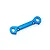 HSP Blue Aluminium Front Lower Suspension Arm Pin Mount 60013