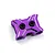 Yeah Racing Purple Aluminium 12-14 Gauge Wire Clamp - Type A YA-0485PP