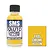 A 30ml bottle of SMS Auto Chrome Yellow paint next to a square color swatch labeled PA05 Chrome Yellow.