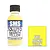 A 30ml bottle of Scale Modellers Supply Absinth Yellow acrylic lacquer paint next to a yellow color swatch.