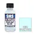 A 30ml bottle of SMS Auto Opaline Blue acrylic lacquer paint next to a color swatch box labeled PA34 Opaline Blue.