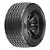 Pro-Line 1.9" VTA 31mm Rear Tyres on 8-Spoke Black Rims - Glued Wheels 2Pcs PRM1013918