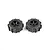 Rovan 1/5 Rear Paddle Tyres on Black Rims 2Pcs - Beadlocked Wheels 85569
