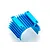 HSP Blue Aluminium 36mm Motor Heat Sink/Fan Mount 61010A