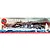 Airfix 1/600 scale HMS Ajax model kit box art featuring a painting of the light cruiser at sea with smoke and water splashes.