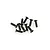 HSP 3x10mm Fine Thread Countersunk Head Screws 10Pcs 61025